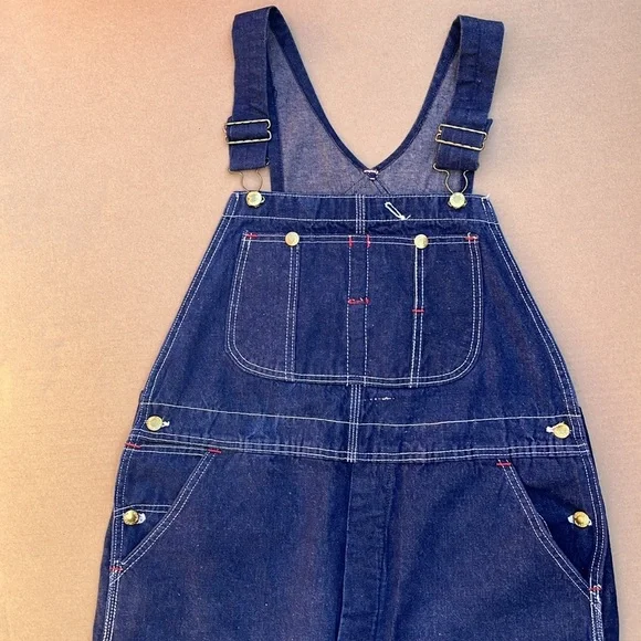 Vintage Union Made 50s 60s Cotton Denim Overalls